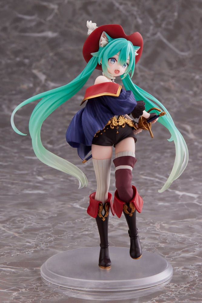 Hatsune Miku PVC Statue Hatsune Miku Wonderland Puss in Boots 18 cm - AniMuchuu