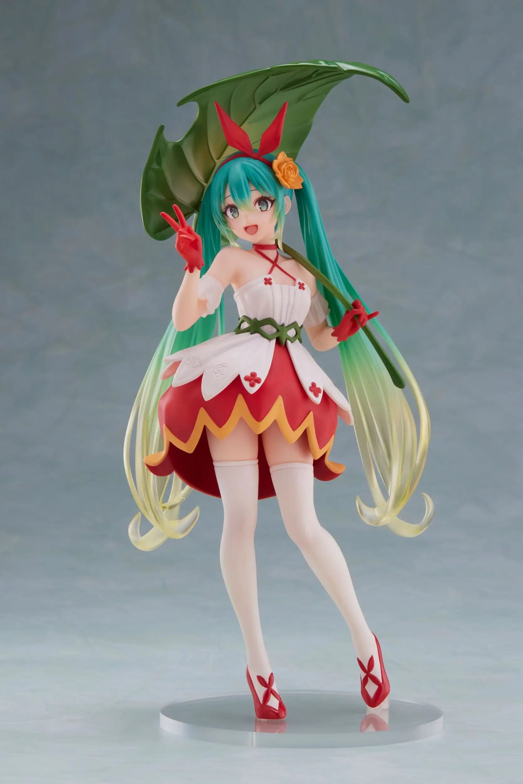 Vocaloid PVC Statue Hatsune Miku Wonderland Figure Thumbelina 18 cm - AniMuchuu