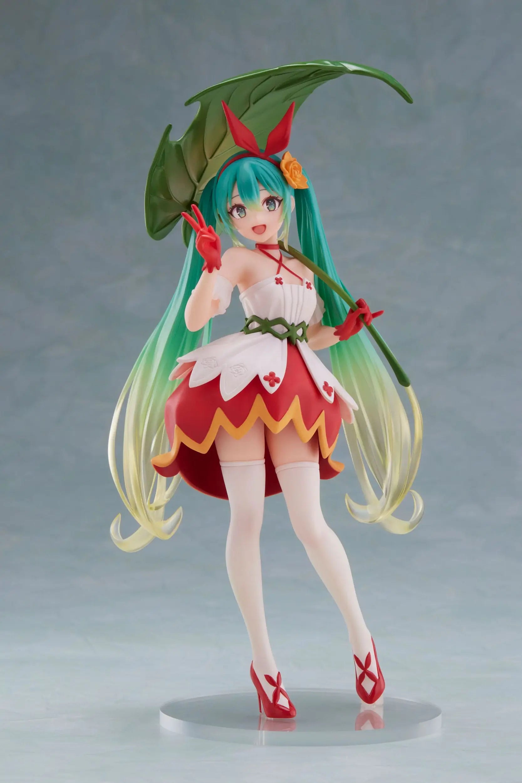 Vocaloid PVC Statue Hatsune Miku Wonderland Figure Thumbelina 18 cm - AniMuchuu