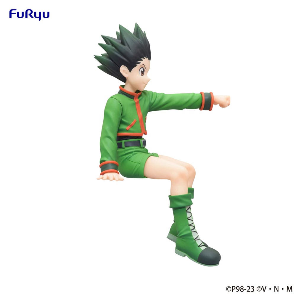 Hunter x Hunter Noodle Stopper PVC Statue Gon Freecss 13 cm - AniMuchuu