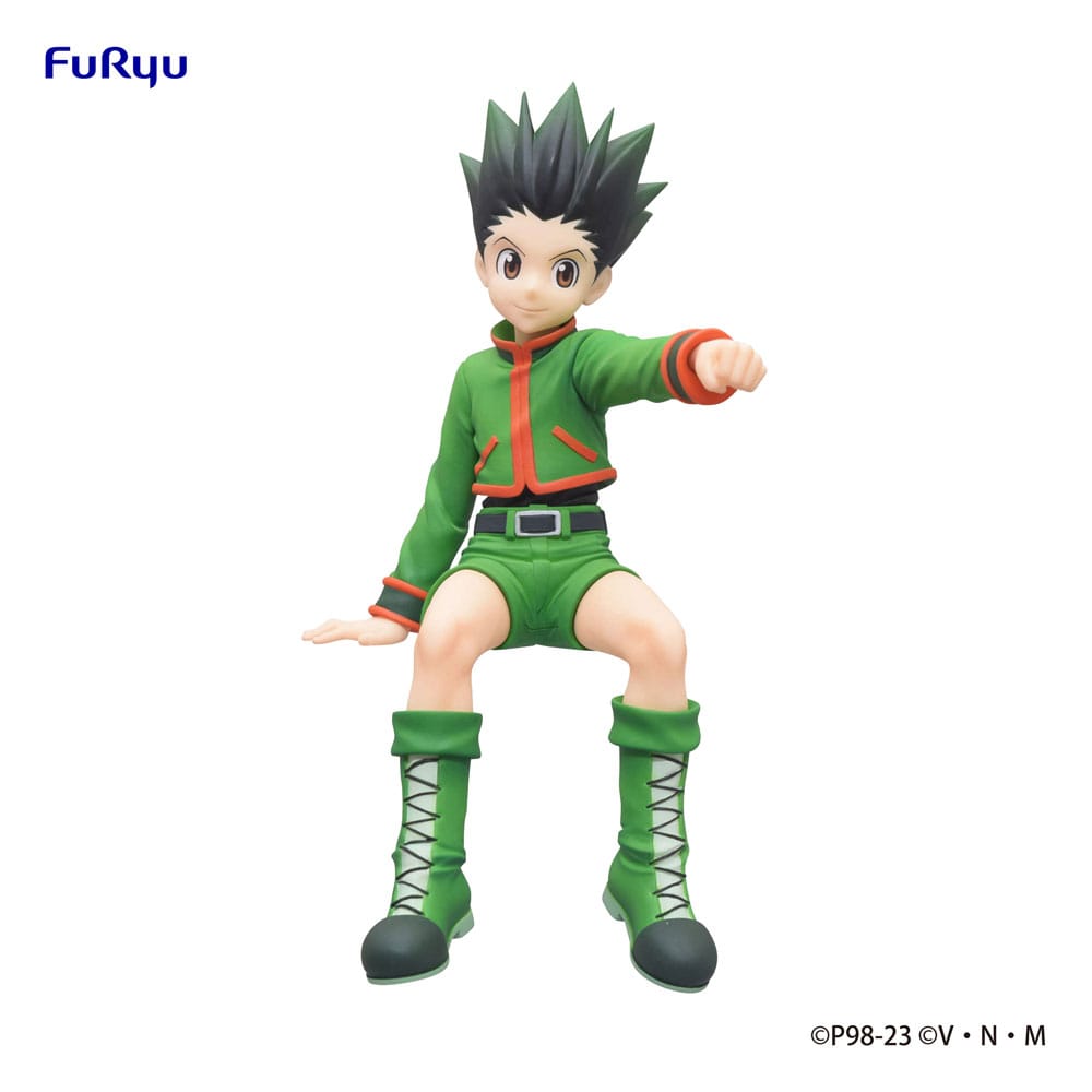 Hunter x Hunter Noodle Stopper PVC Statue Gon Freecss 13 cm - AniMuchuu