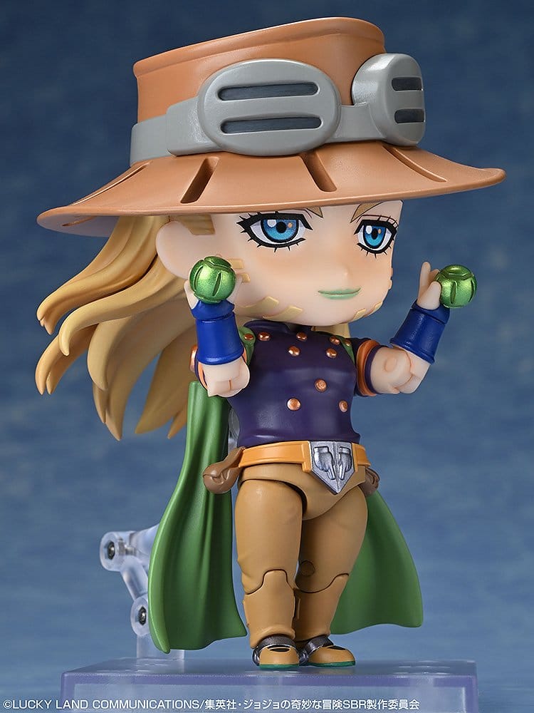 JoJo's Bizarre Adventure Steel Ball Run Nendoroid Action Figure Gyro Zeppeli 10 cm - AniMuchuu