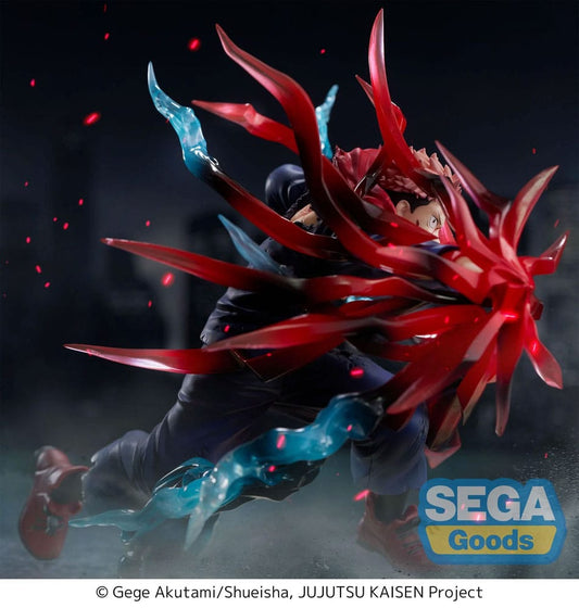 Jujutsu Kaisen Luminasta PVC Statue Yuji Itadori Black Flash 16 cm - AniMuchuu