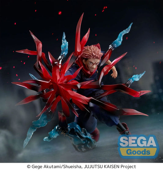 Jujutsu Kaisen Luminasta PVC Statue Yuji Itadori Black Flash 16 cm - AniMuchuu