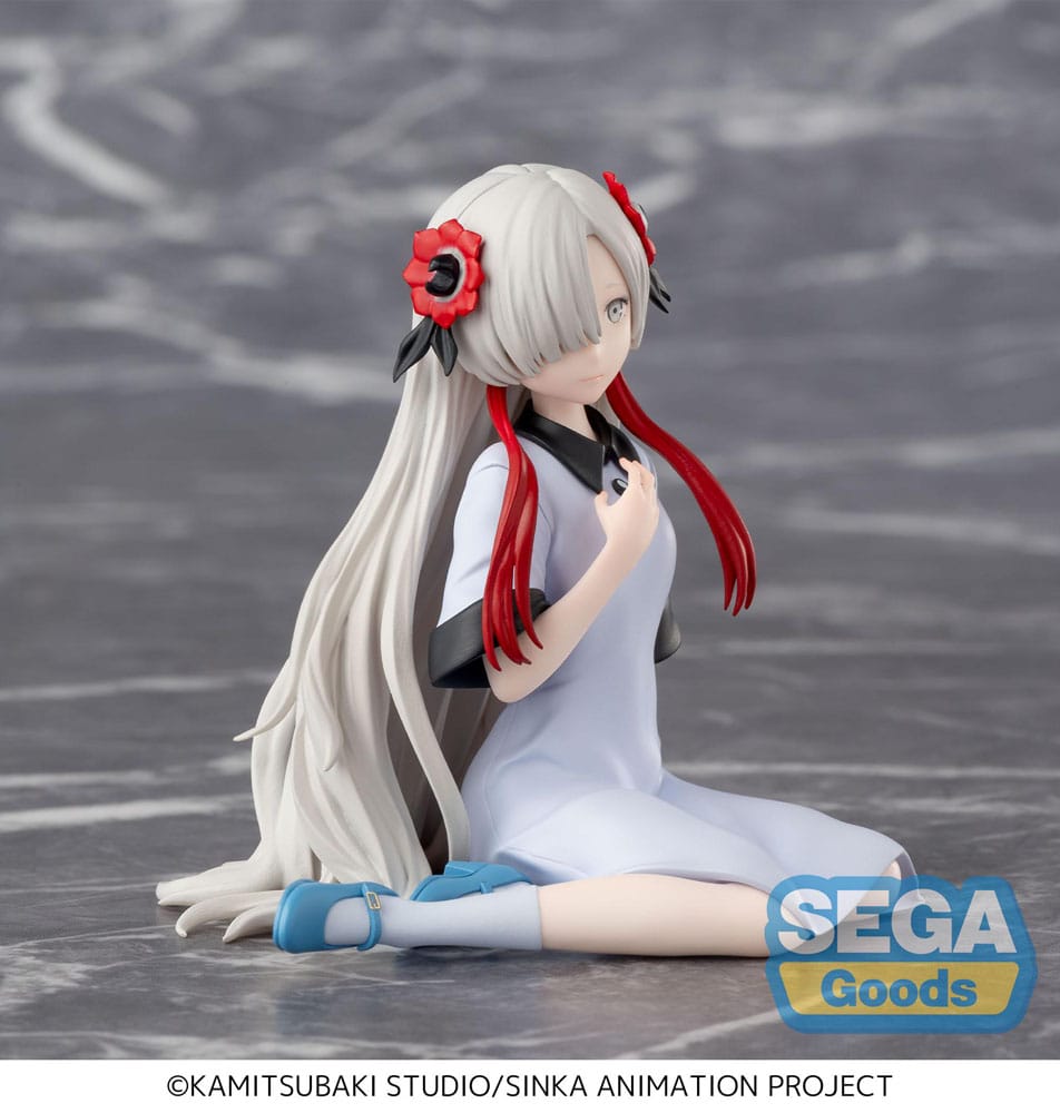 Kamitsubaki City under Construction PM Perching PVC Statue Sekai Yorukawa 9 cm - AniMuchuu
