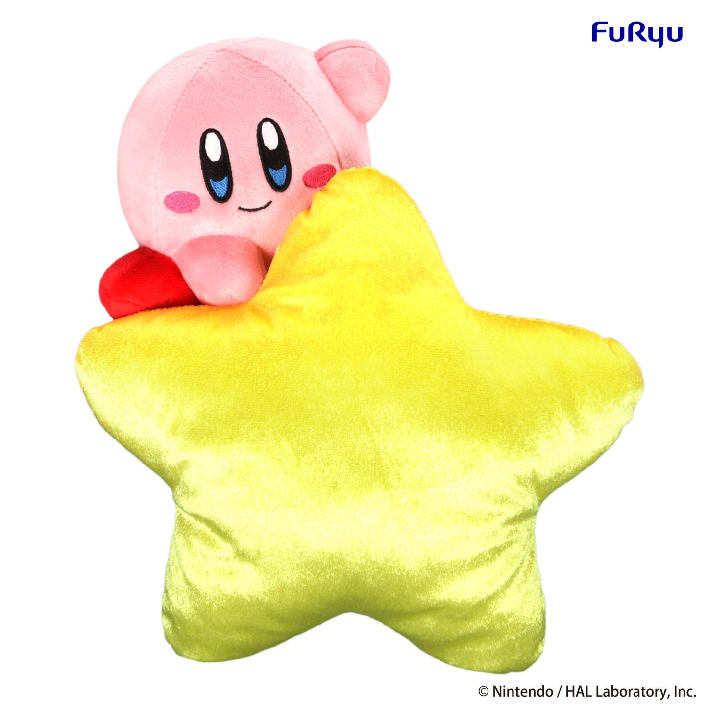 Kirby Plush Figure Kirby & Star 26 cm - AniMuchuu