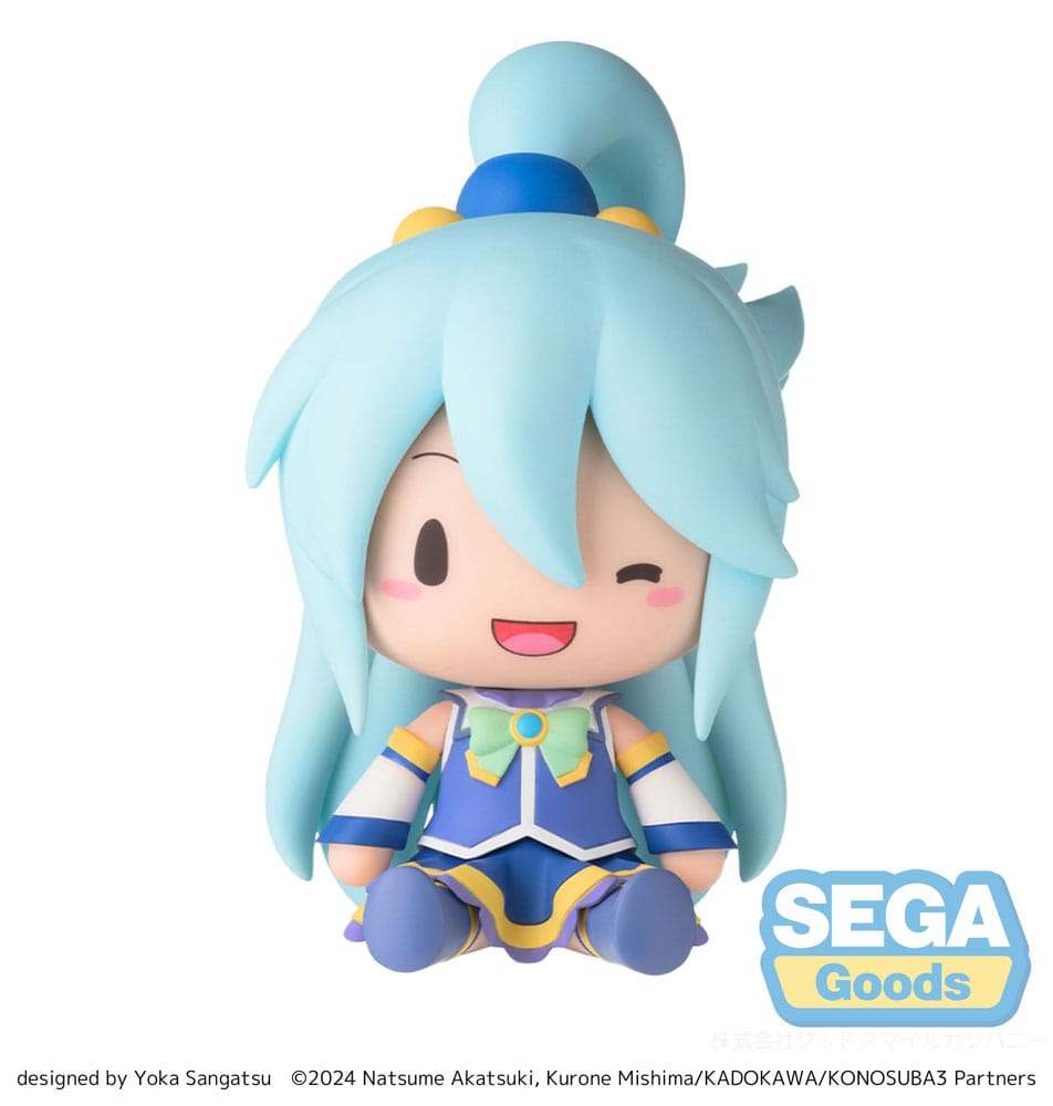 Konosuba Fuwa Petit Chibi Figure Aqua 8 cm - AniMuchuu