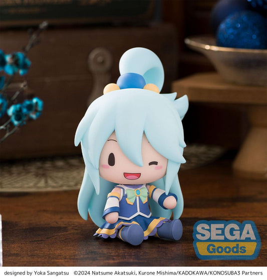 Konosuba Fuwa Petit Chibi Figure Aqua 8 cm - AniMuchuu