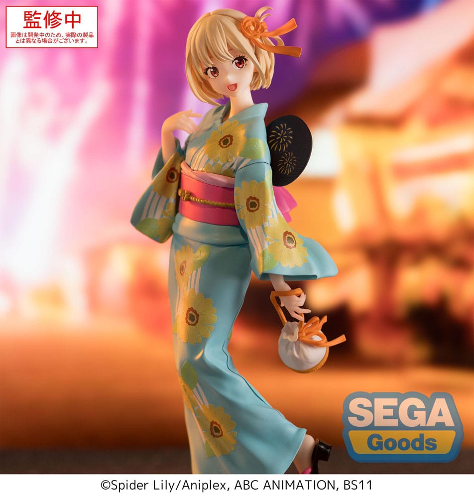 Lycoris Recoil Luminasta PVC Statue Chisato Nishikigi Festival in Yukata 19 cm - AniMuchuu