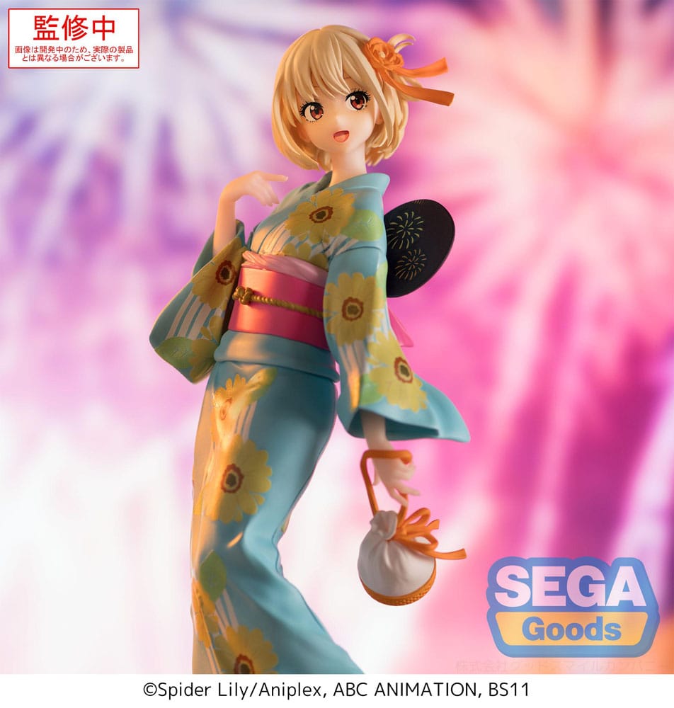 Lycoris Recoil Luminasta PVC Statue Chisato Nishikigi Festival in Yukata 19 cm - AniMuchuu