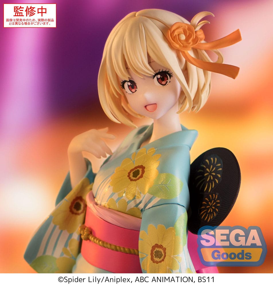 Lycoris Recoil Luminasta PVC Statue Chisato Nishikigi Festival in Yukata 19 cm - AniMuchuu