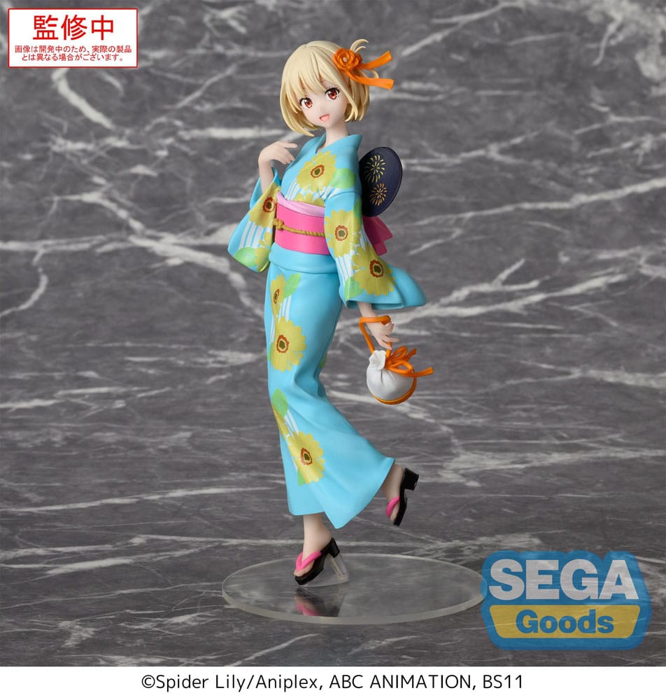 Lycoris Recoil Luminasta PVC Statue Chisato Nishikigi Festival in Yukata 19 cm - AniMuchuu