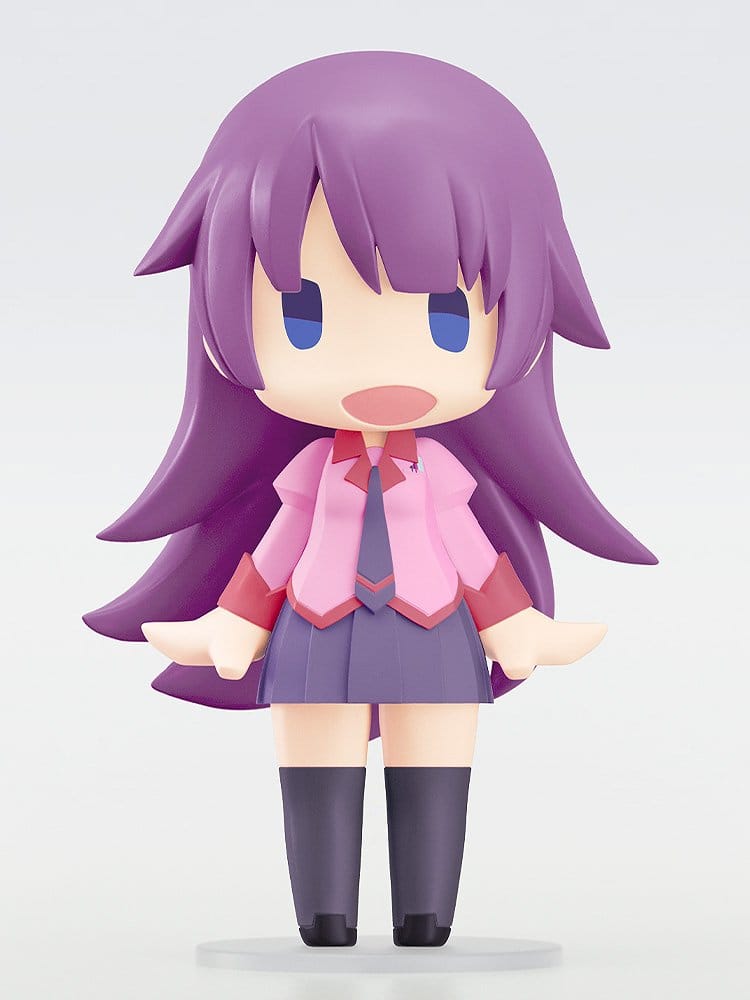 Monogatari Series HELLO! GOOD SMILE Action Figure Hitagi Senjougahara 10 cm - AniMuchuu