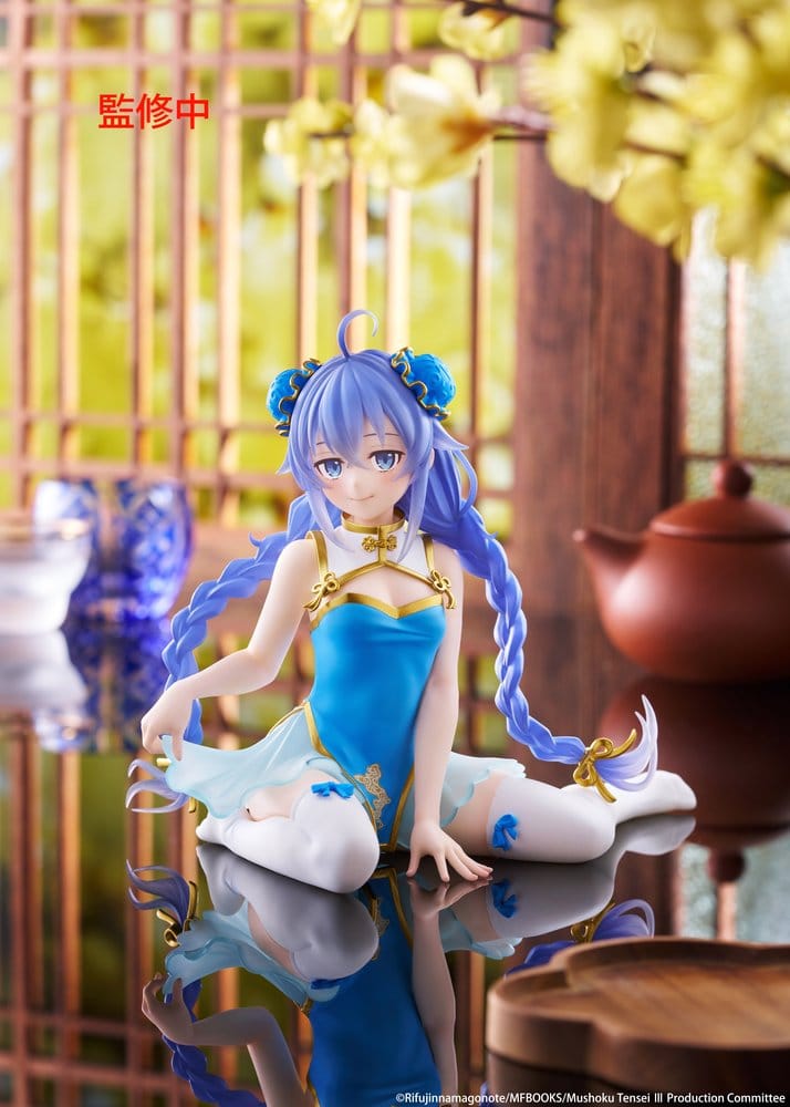 Mushoku Tensei Desktop Cute PVC Figure Roxy Migurdia: Chinese Dress 13 cm - AniMuchuu