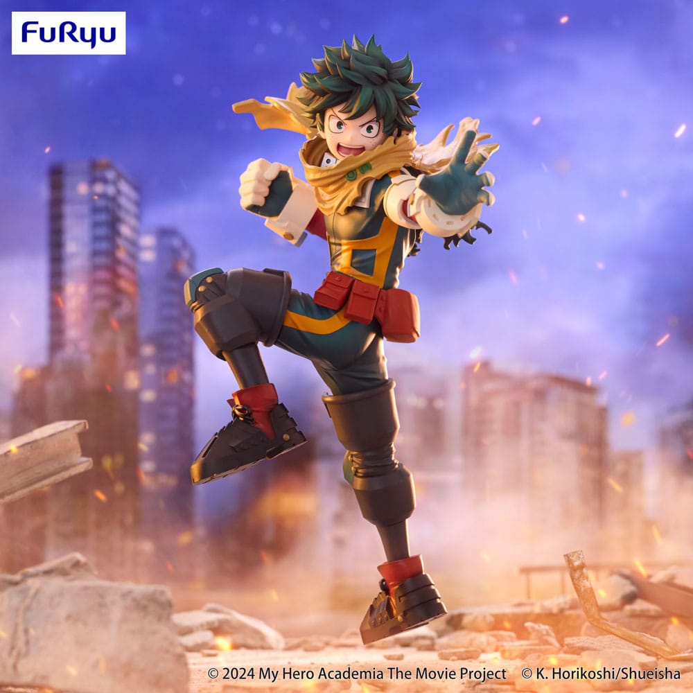 My Hero Academia: You're Next Trio-Try-iT PVC Statue Izuku Midoriya 21 cm - AniMuchuu