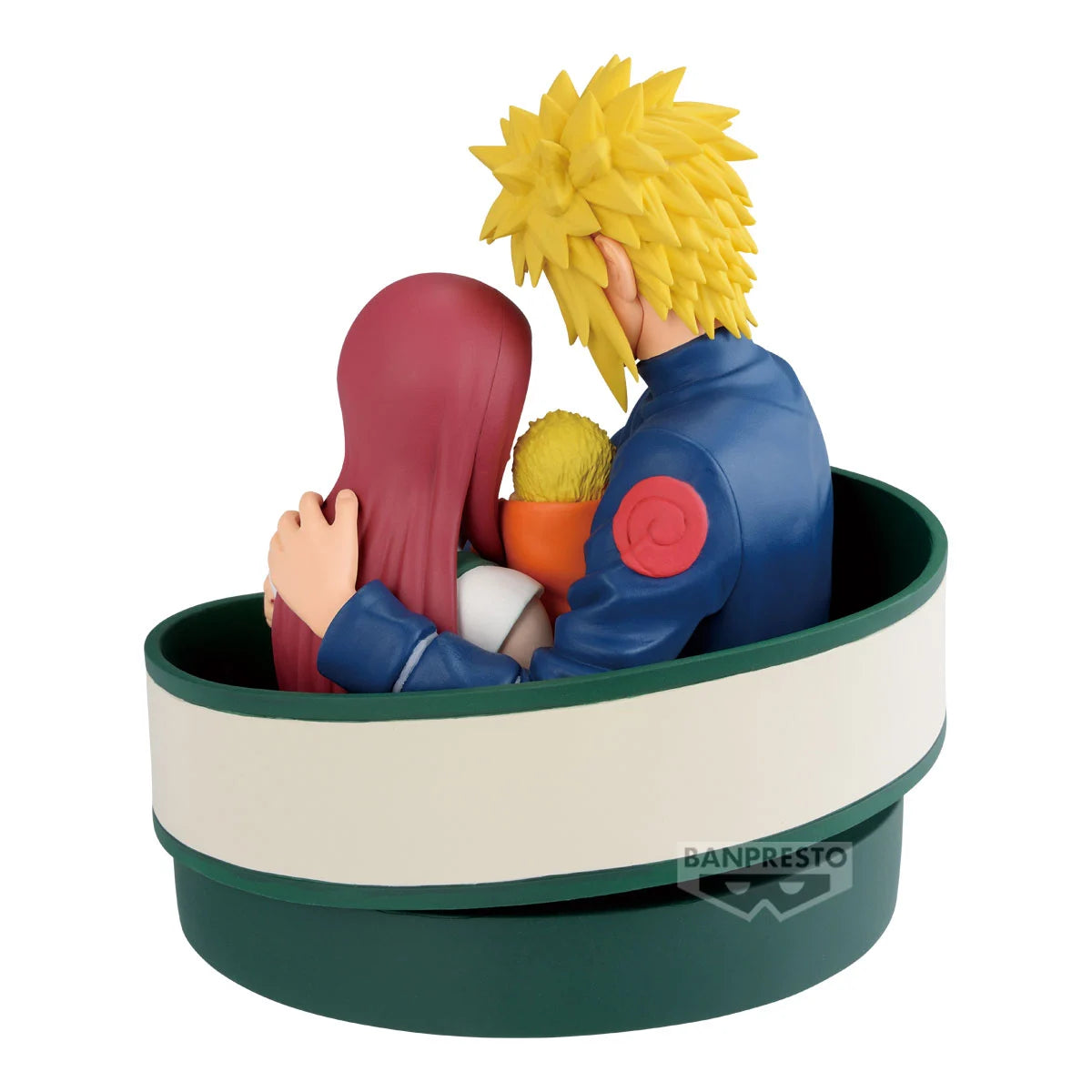 Naruto 72 Series PVC Figure Minato, Naruto & Kushina 13 cm - AniMuchuu