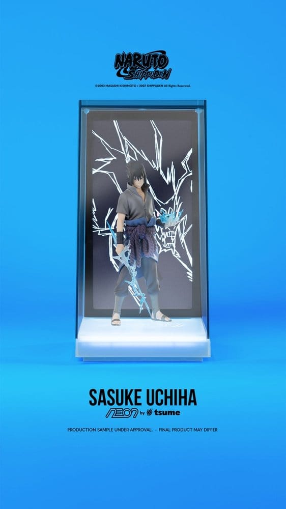 Naruto Neon Figure 1/9 Sasuke Uchiha 25 cm - AniMuchuu