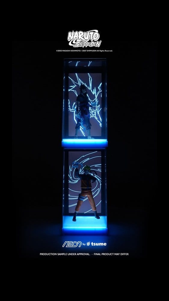 Naruto Neon Figure 1/9 Sasuke Uchiha 25 cm - AniMuchuu