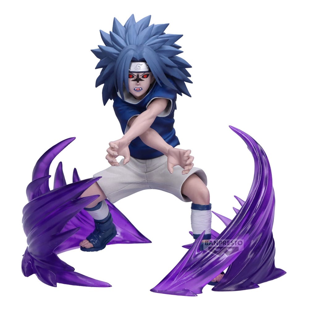 Naruto 72 series Vibration Stars PVC Figure Sasuke Uchiha 15 cm - AniMuchuu