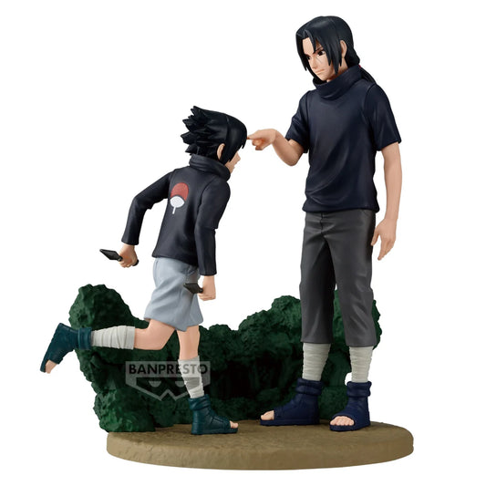 Naruto Shippuden Memorable Saga PVC Figure Sasuke & Itachi 14 cm - AniMuchuu