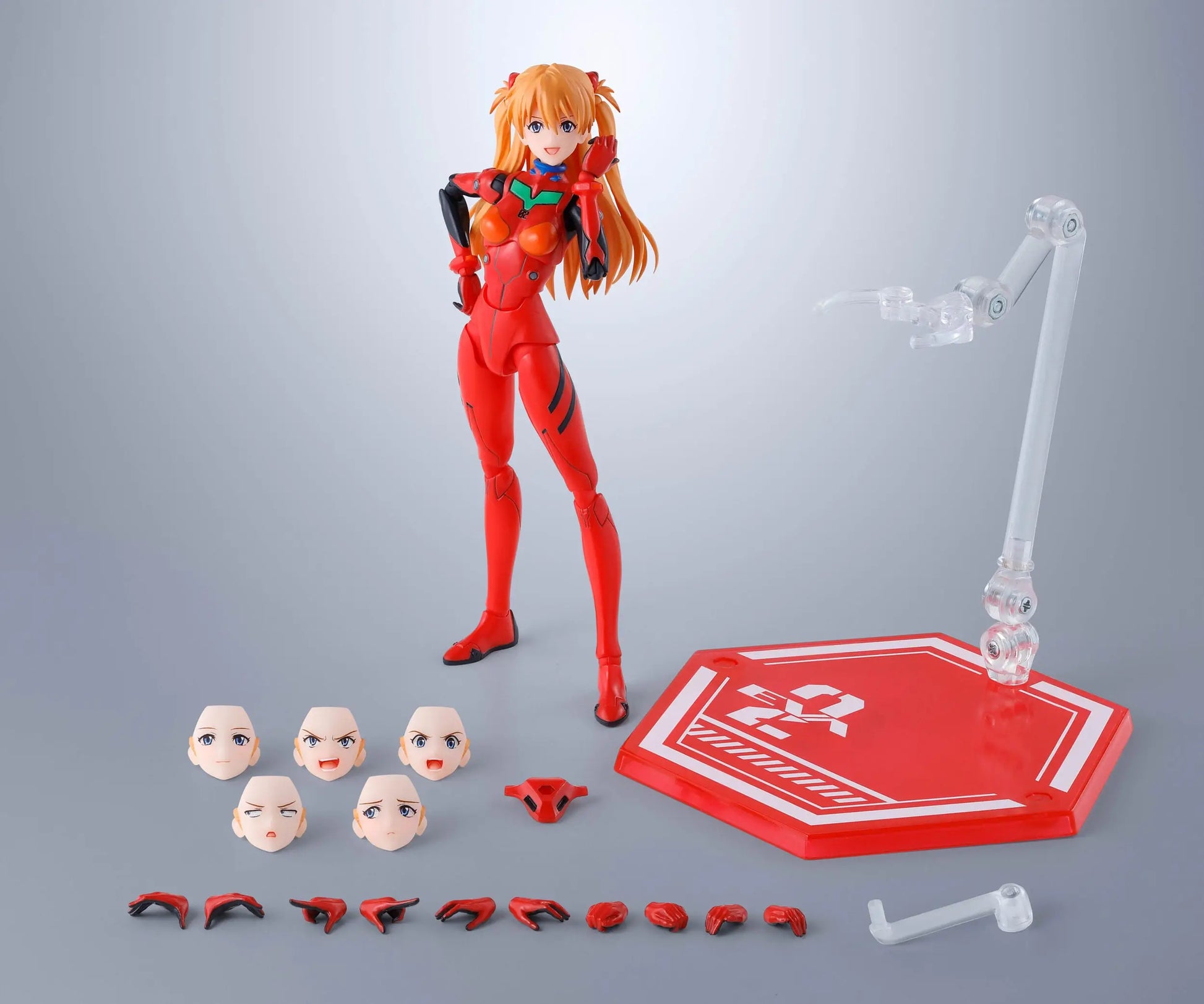 Neon Genesis Evangelion S.H.Figuarts Action Figure Asuka Shikigami Langley 14 cm - AniMuchuu