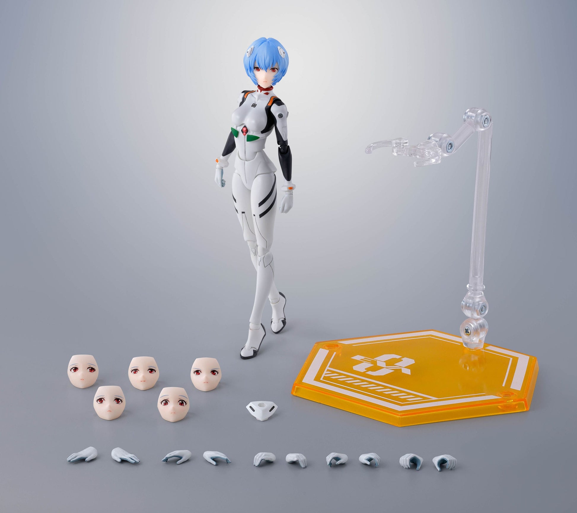Neon Genesis Evangelion S.H.Figuarts Action Figure Rei Ayanami 14 cm - AniMuchuu