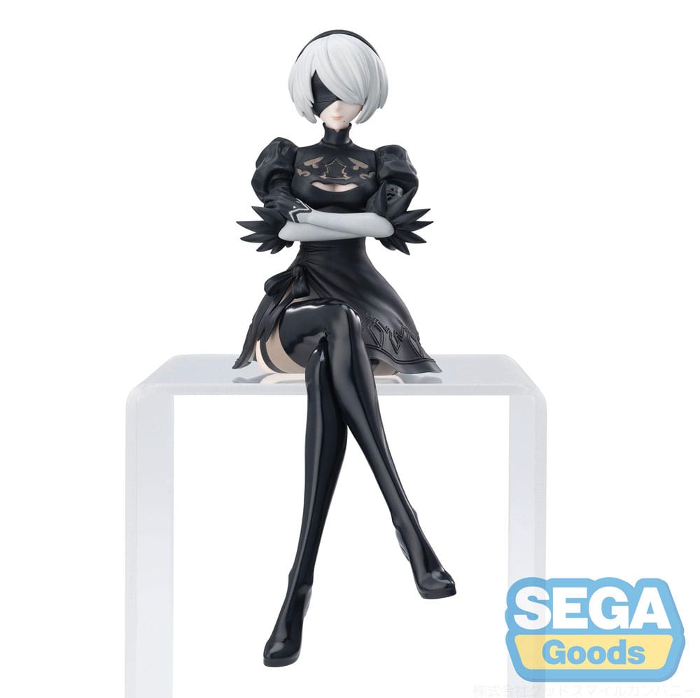NieR:Automata Ver1.1a PM Perching PVC Statue 2B 13 cm - AniMuchuu
