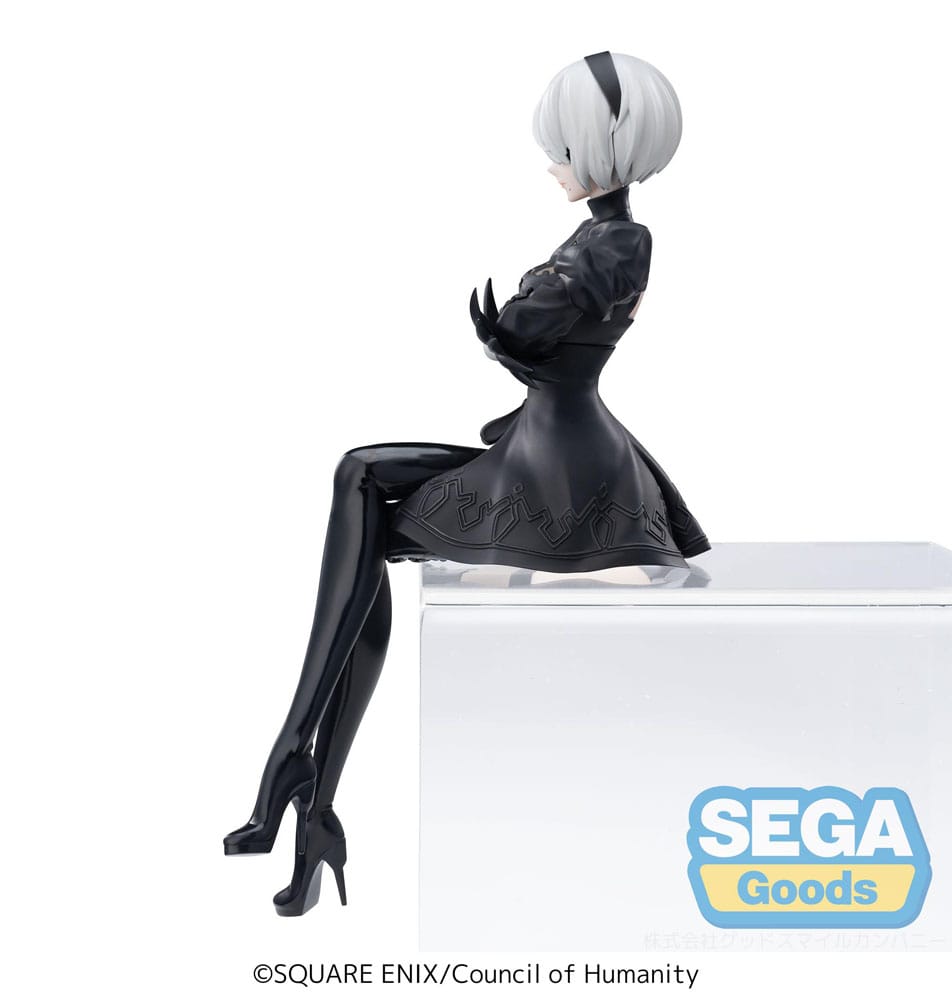 NieR:Automata Ver1.1a PM Perching PVC Statue 2B 13 cm - AniMuchuu