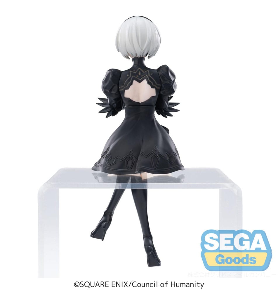 NieR:Automata Ver1.1a PM Perching PVC Statue 2B 13 cm - AniMuchuu
