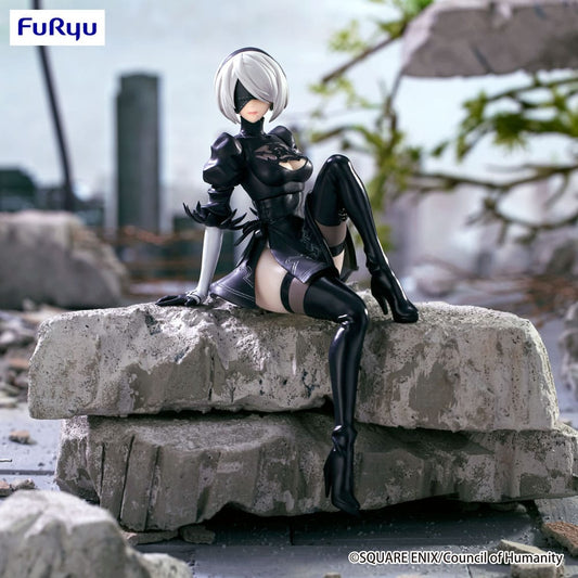 NieR:Automata Ver1.1a Noodle Stopper PVC Statue YoRHa No.2 Type B 13 cm - AniMuchuu