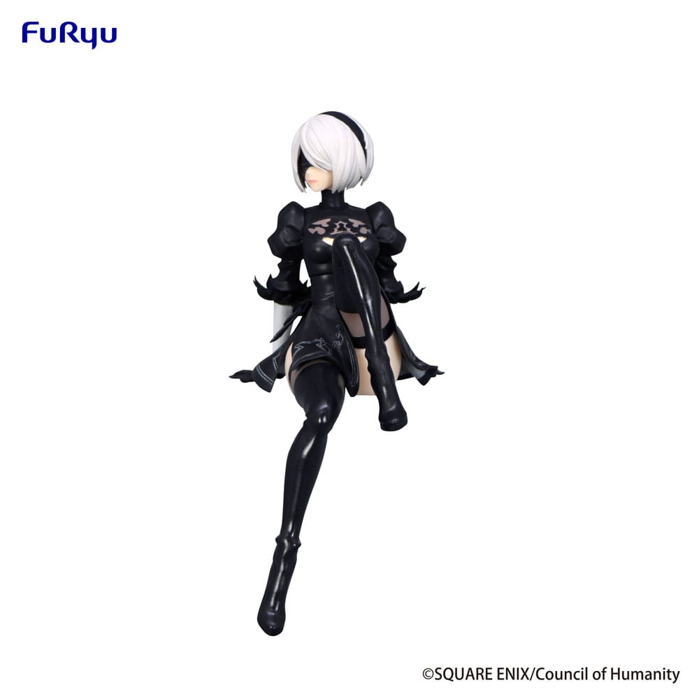 NieR:Automata Ver1.1a Noodle Stopper PVC Statue YoRHa No.2 Type B 13 cm - AniMuchuu