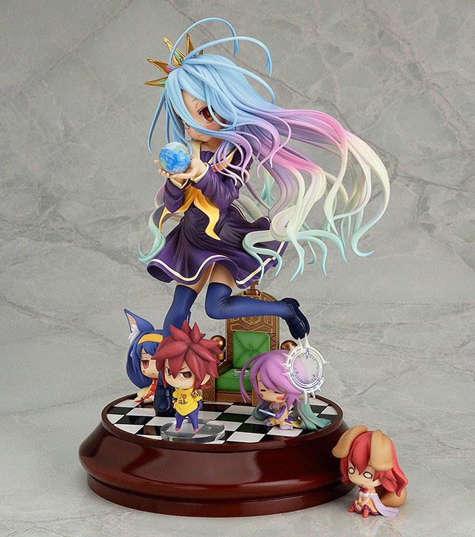 No Game No Life Statue 1/7 Shiro 20 cm - AniMuchuu