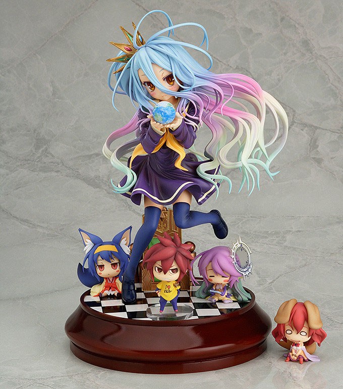 No Game No Life Statue 1/7 Shiro 20 cm - AniMuchuu