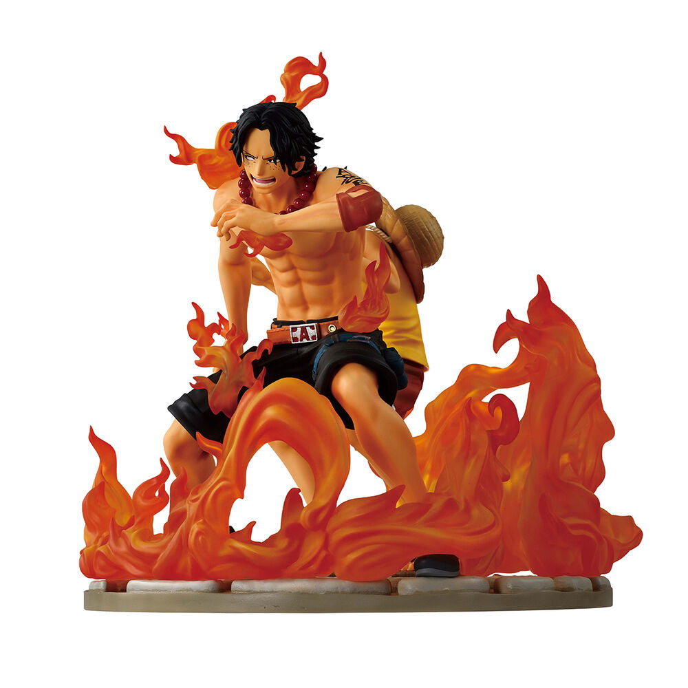 One Piece Dramatic Memories Ichibansho PVC Statue Ace & Luffy 15 cm - AniMuchuu
