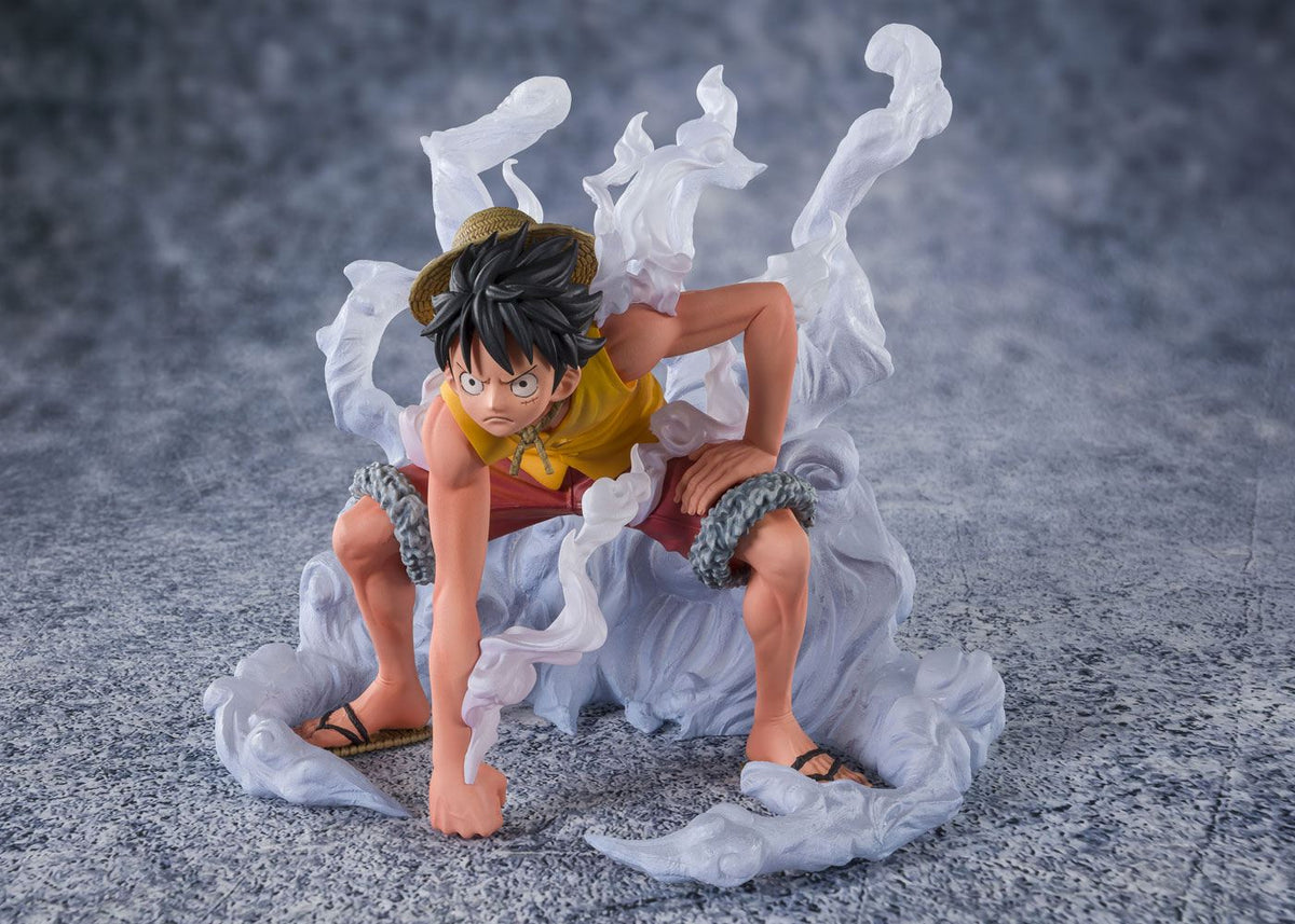 One Piece FiguartsZERO PVC Statue Monkey D. Luffy: Marineford 12 cm - AniMuchuu