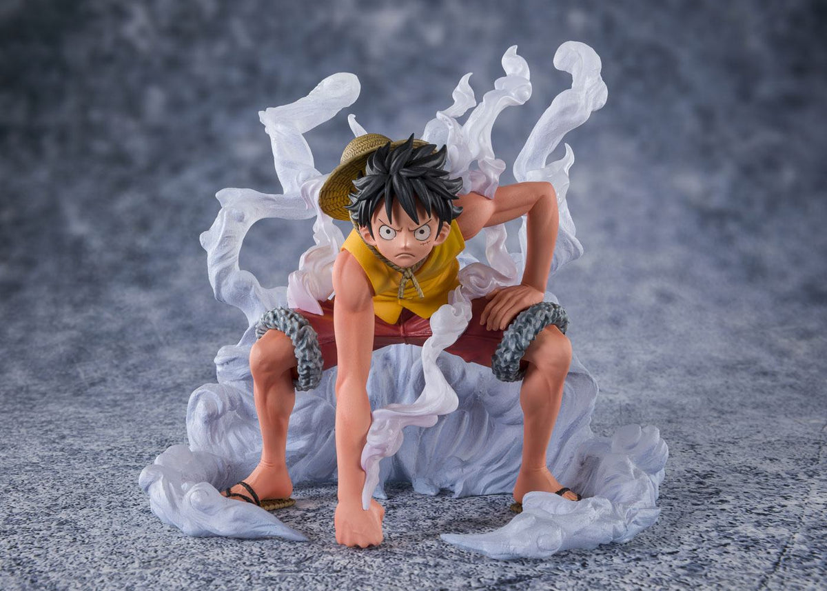 One Piece FiguartsZERO PVC Statue Monkey D. Luffy: Marineford 12 cm - AniMuchuu
