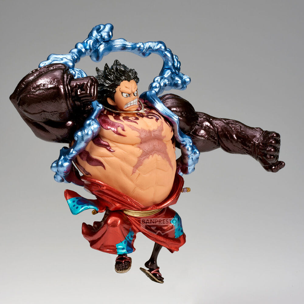 One Piece King of Artist PVC Figure Monkey D. Luffy Gear 4 Boundman 17 cm