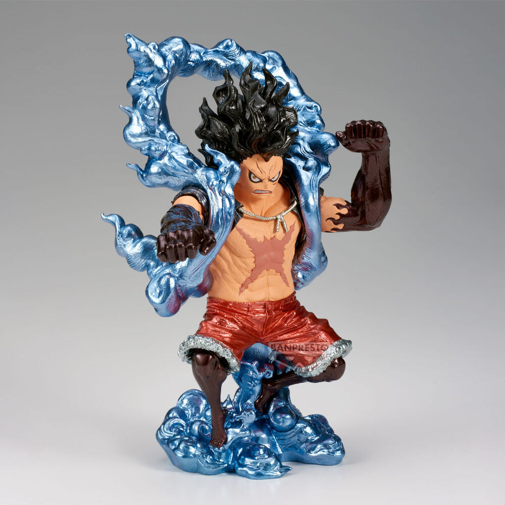 One Piece King of Artist PVC Figure Monkey D. Luffy Gear 4 Snakeman 19 cm