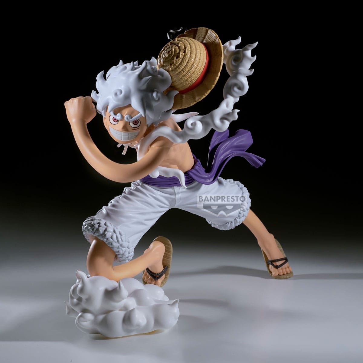 One Piece Grandista PVC Statue Monkey D. Luffy Gear 5 II 22 cm - AniMuchuu