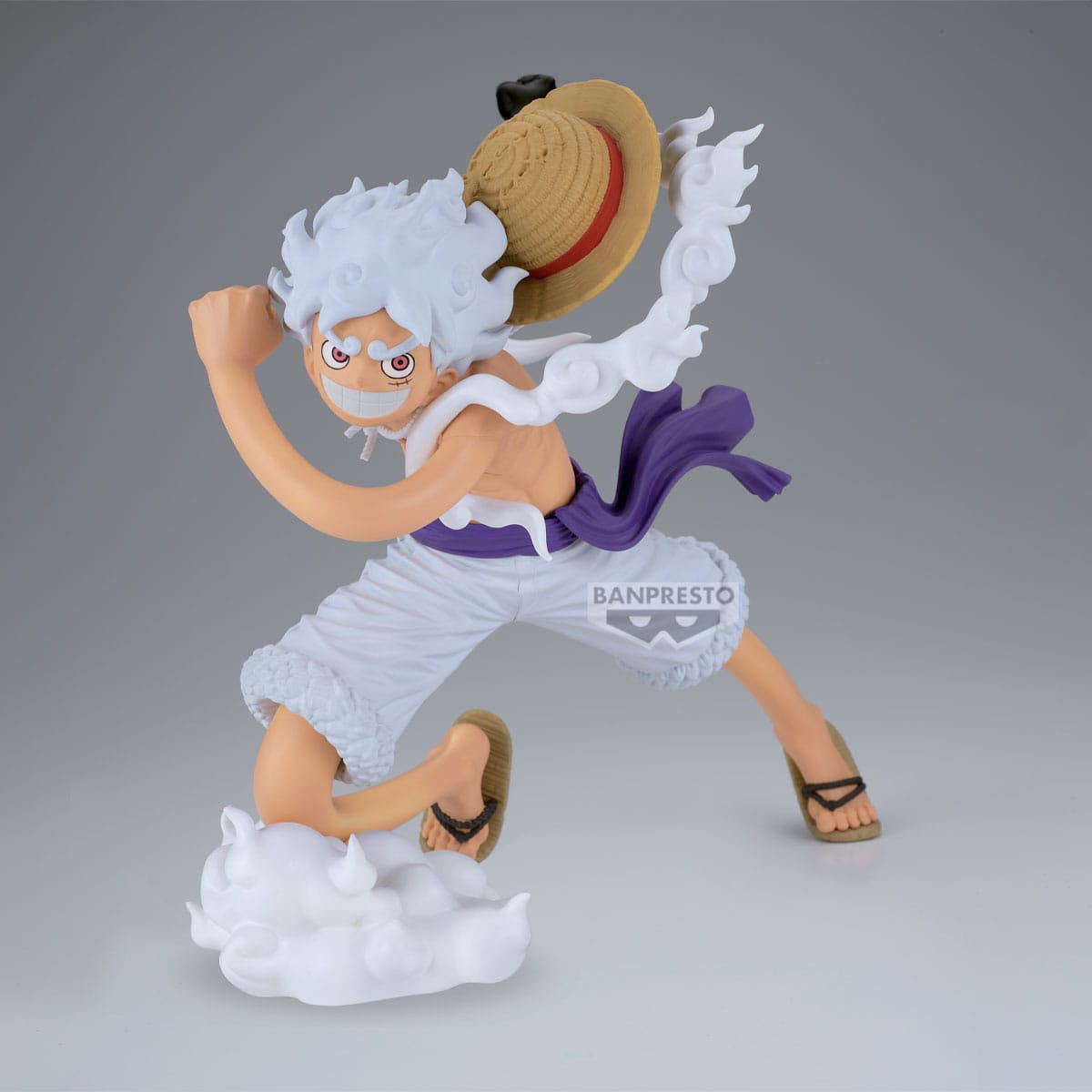 One Piece Grandista PVC Statue Monkey D. Luffy Gear 5 II 22 cm - AniMuchuu