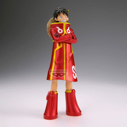 One Piece DXF - The Grandline Series PVC Statue Monkey D. Luffy 16 cm - AniMuchuu