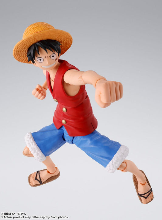 One Piece S.H. Figuarts Action Figure Monkey D. Luffy 15 cm - AniMuchuu