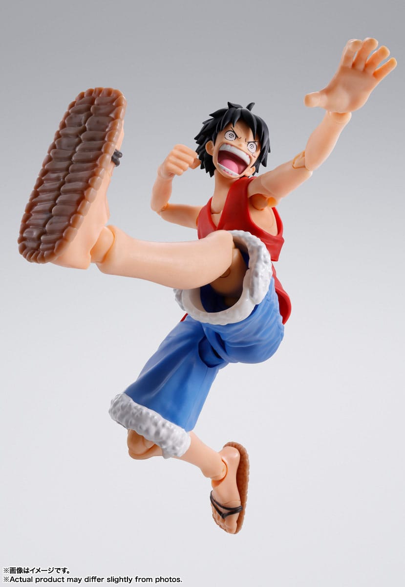 One Piece S.H. Figuarts Action Figure Monkey D. Luffy 15 cm - AniMuchuu