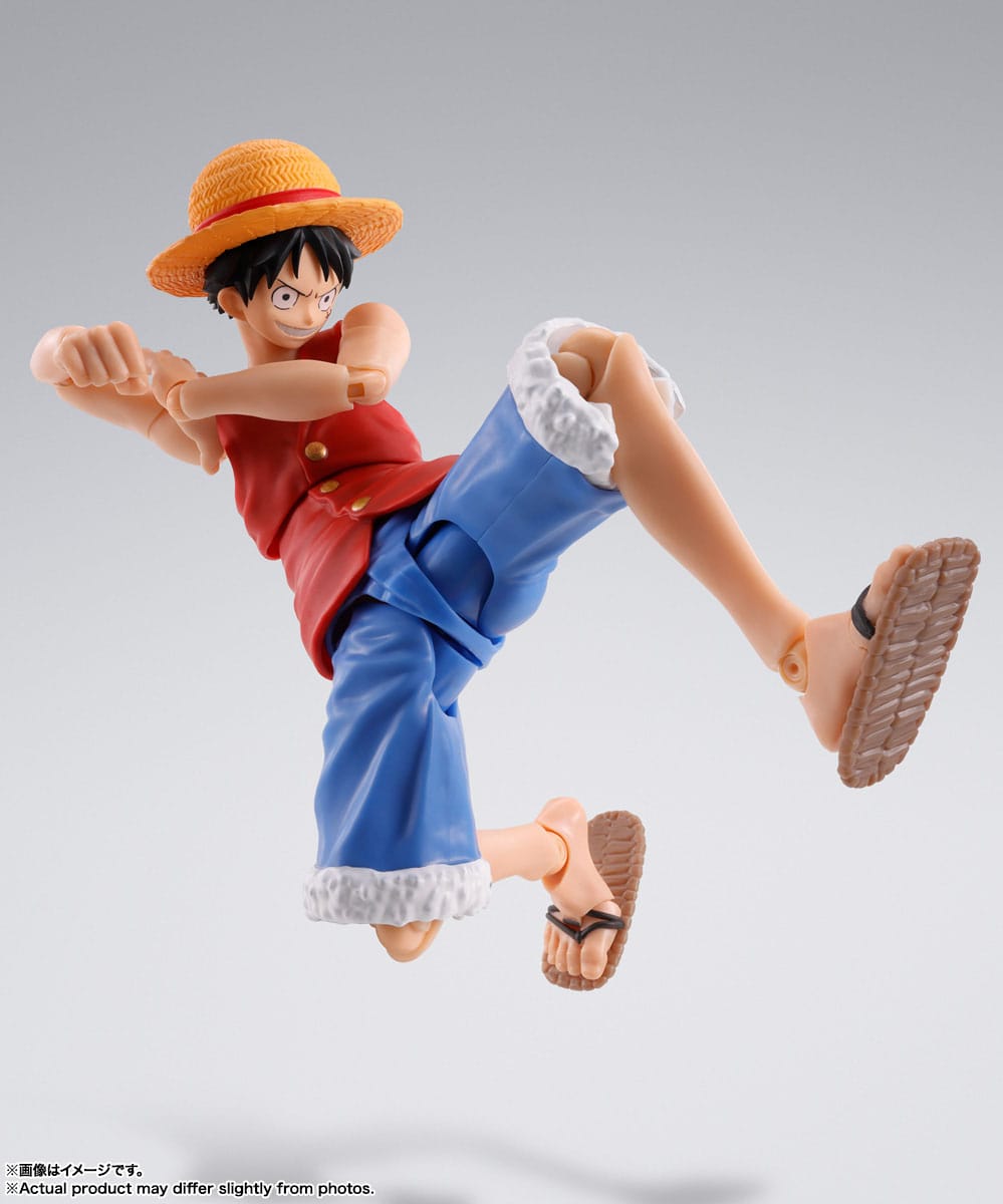 One Piece S.H. Figuarts Action Figure Monkey D. Luffy 15 cm - AniMuchuu