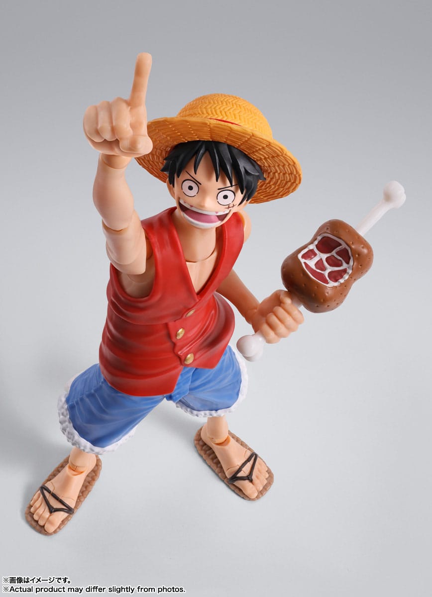 One Piece S.H. Figuarts Action Figure Monkey D. Luffy 15 cm - AniMuchuu