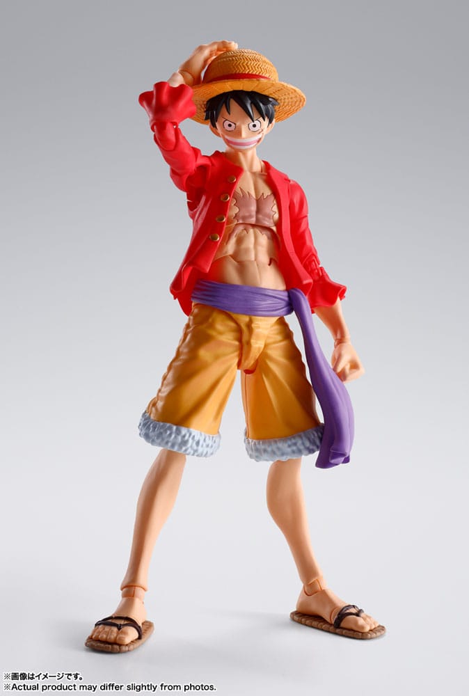 One Piece S.H. Figuarts Action Figure Luffy (The Raid on Onigashima) 14 cm - AniMuchuu