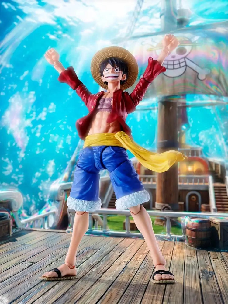 One Piece S.H. Figuarts PVC Figure Monkey D. Luffy: Two Years Later 15 cm - AniMuchuu