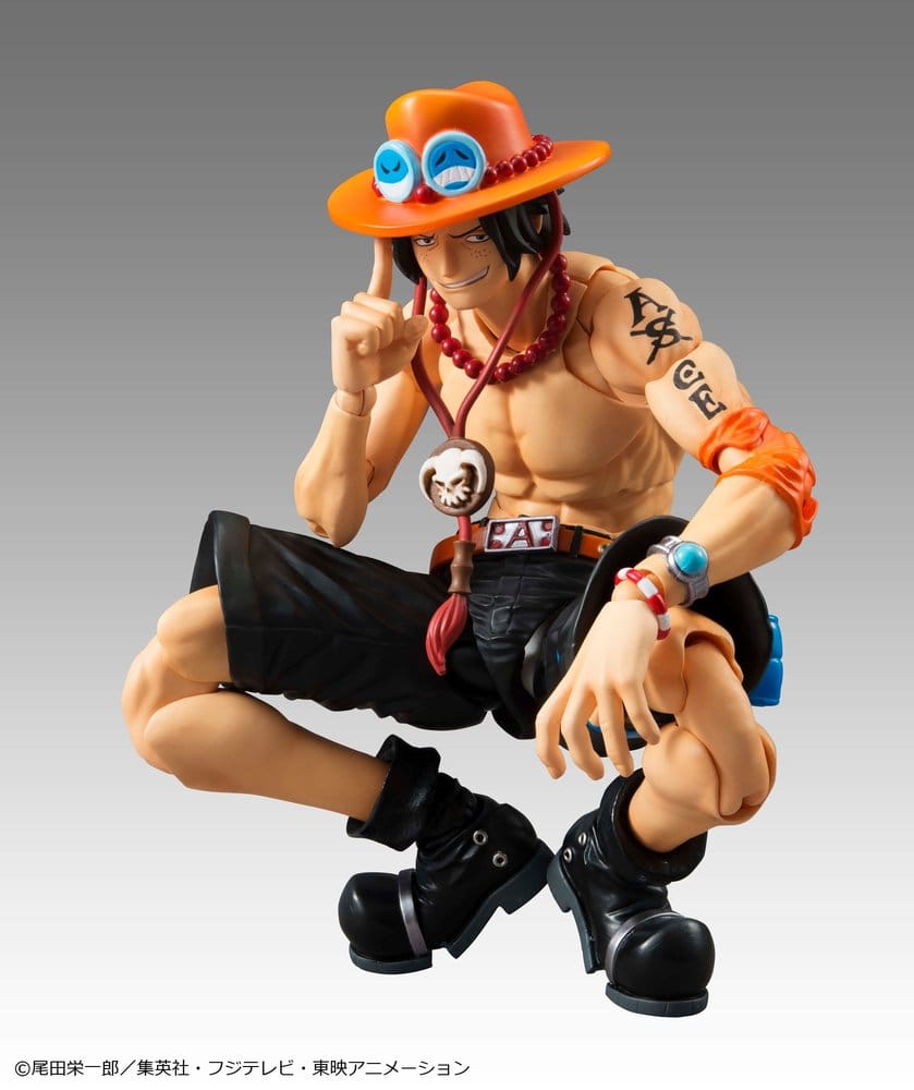 One Piece Variable Action Heroes Action Figure Portgas D. Ace 18 cm - AniMuchuu