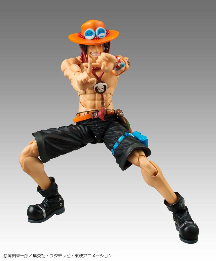 One Piece Variable Action Heroes Action Figure Portgas D. Ace 18 cm - AniMuchuu