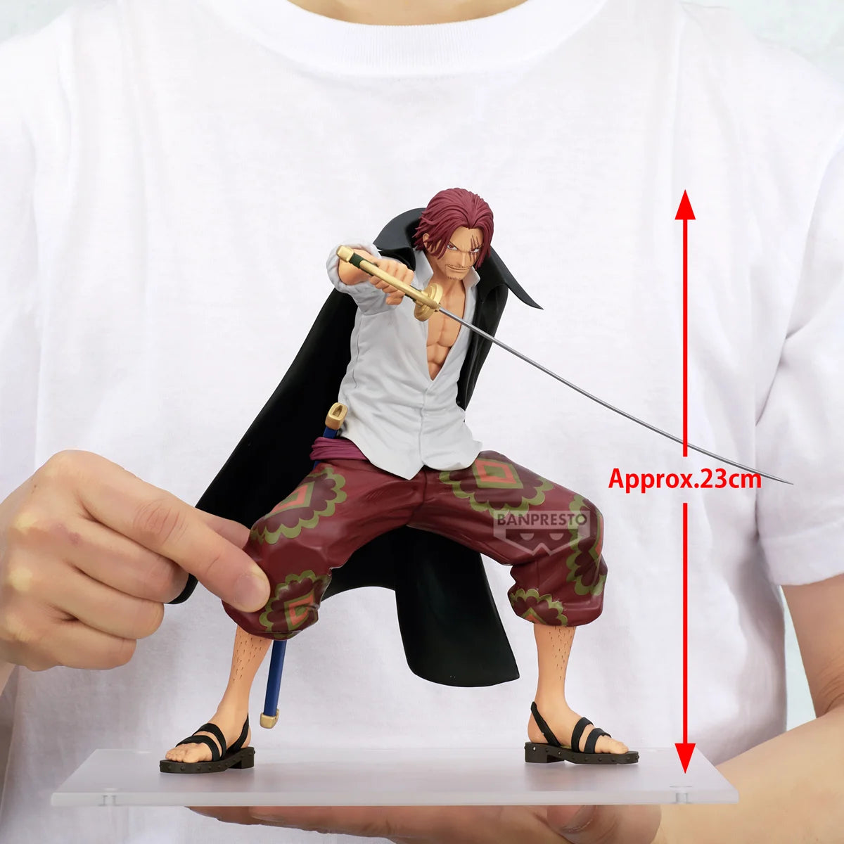 One Piece Grandista PVC Statue Shanks 23 cm - AniMuchuu